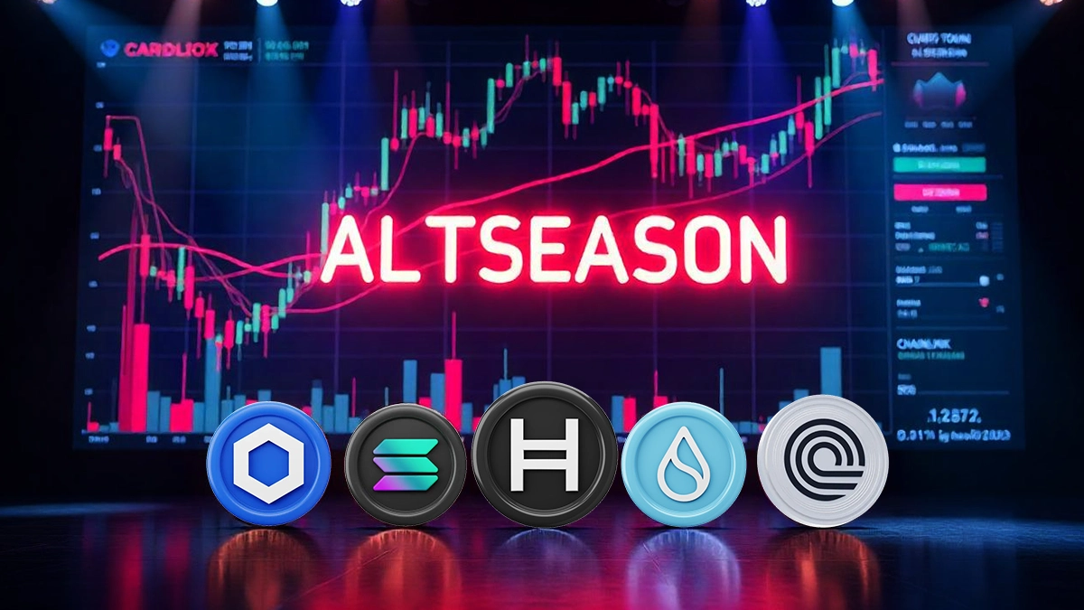 ALTSEASON WILL BE LEAD BY $HBAR, $SUI, $SOL, $LINK, AND $ONDO