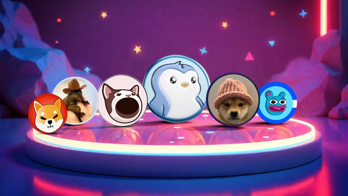 Top Meme Coins of 2025 Are SHIB, PENGU, Popcat, PNUT, WIF, and BRETT the Ones to Watch