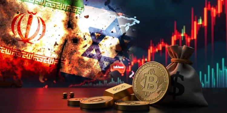 Bitcoin Sinks While Gold and Oil Surge on Middle East Tensions