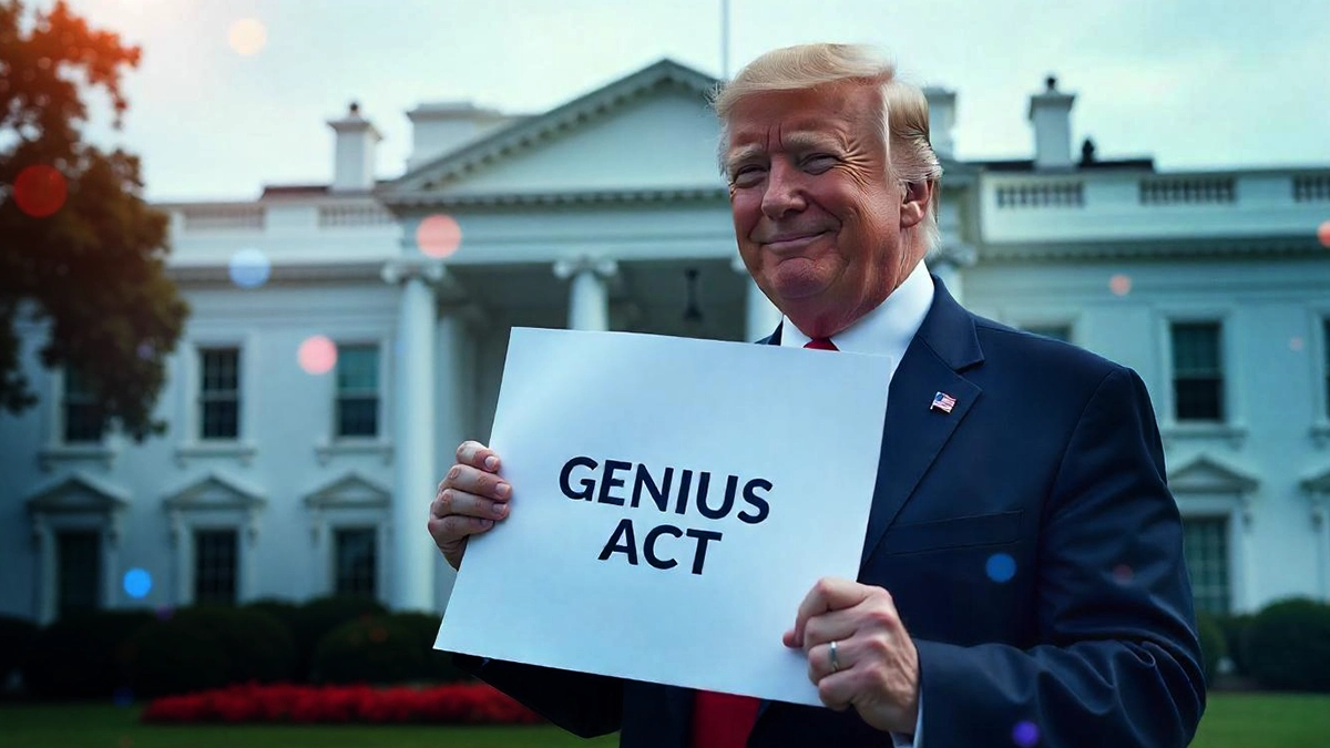 Trump Faces Key Decision on GENIUS Act — Could It Redefine U.S. Crypto Regulation
