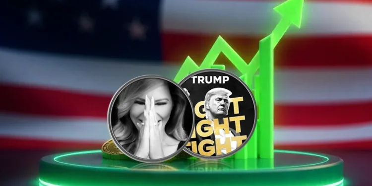 Trump Family Crypto Tokens Surge MELANIA and TRUMP See Big Moves, WLFI Launches Airdrop