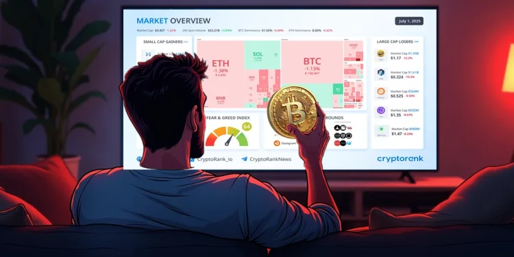 Crypto Market Sees Minor Pullback Amid Record Stock Highs, Small Caps Take the Spotlight