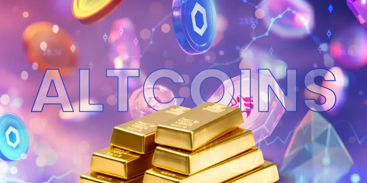 Gold Must Drop First Before Altcoins Can Rally, Says Analyst