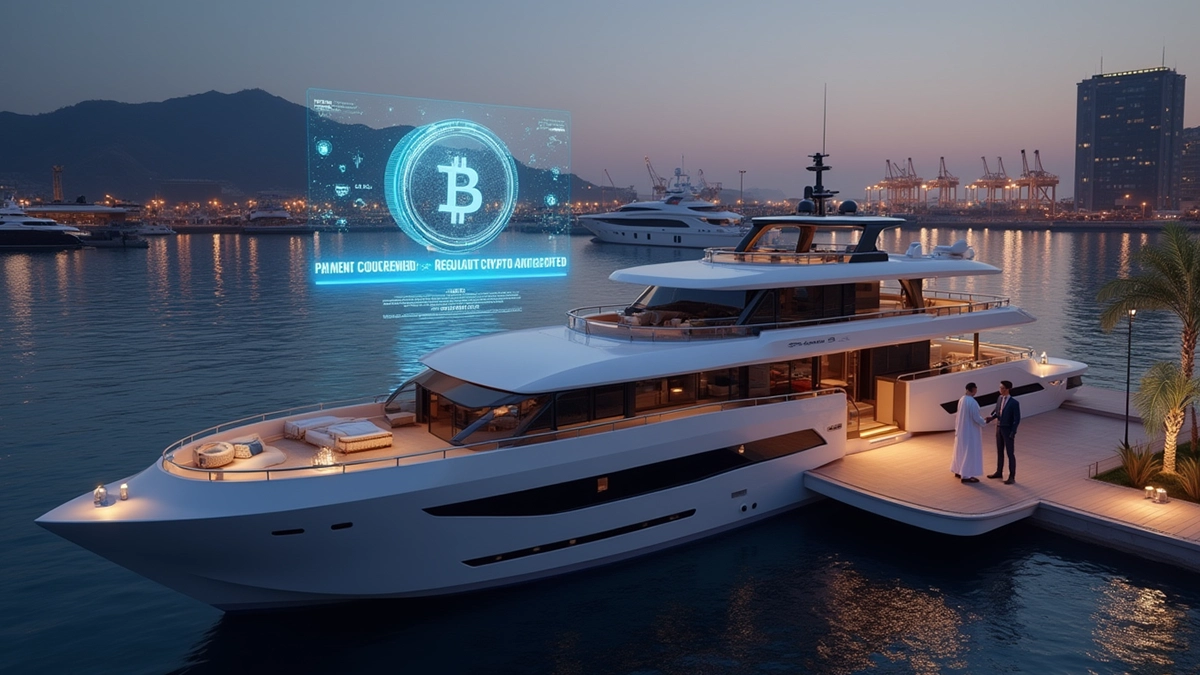 Gulf Craft Leads MENA Region in Launching Regulated Crypto Payment System for Yachts