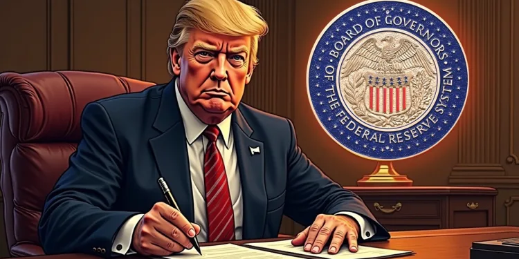 Trump to Personally Inspect Federal Reserve, Escalating Tensions With Powell