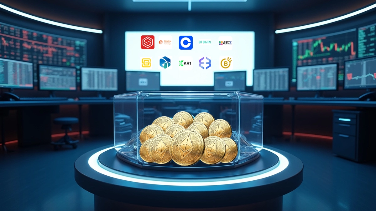 Top Public Companies Holding Ethereum in 2025!