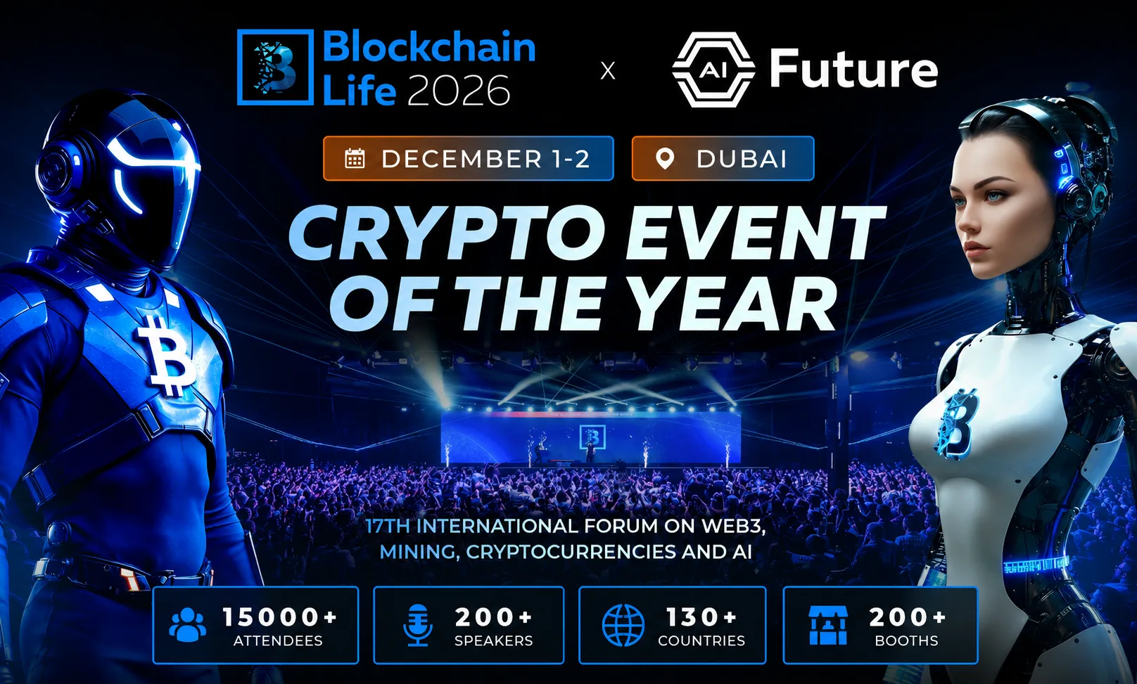 Blockchain Life 2026 Dubai